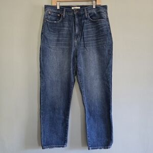 Madewell "The MomJean", 32 Classic Blue Denim Jeans
